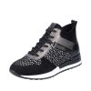 Femme Remonte | Remonte Baskets R2574 03 Noir