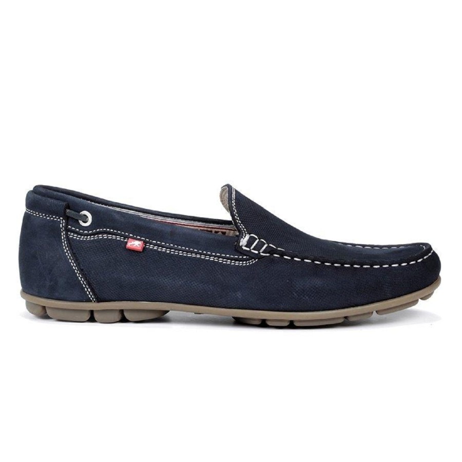 Homme Fluchos | Fluchos Mocassins Derbies 9075 Marine