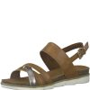 Femme Marco tozzi | Marco Tozzi Nu Pieds Sandales 28410 20 Cognac