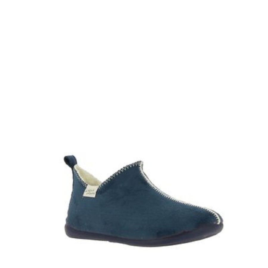 Femme Maison de l espadrille | Maison De L Espadrille Chaussons 6030E 6 Marine