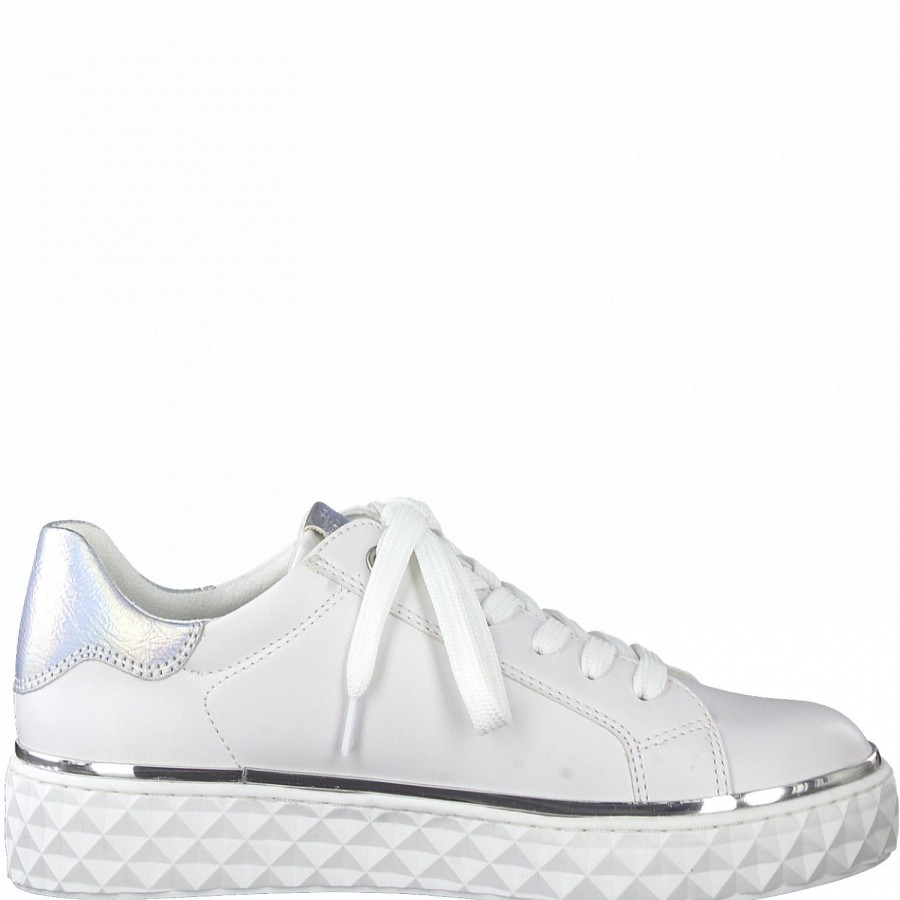 Femme Marco tozzi | Marco Tozzi Baskets 23705 Blanc