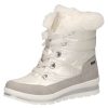 Femme Caprice | Caprice Boots 26226 41 132 Blanc Argent