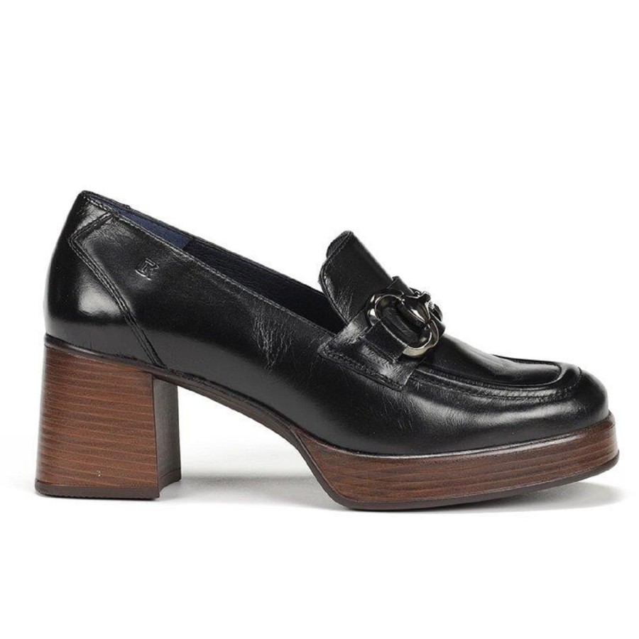 Femme Dorking | Dorking Mocassins D9155 Noir