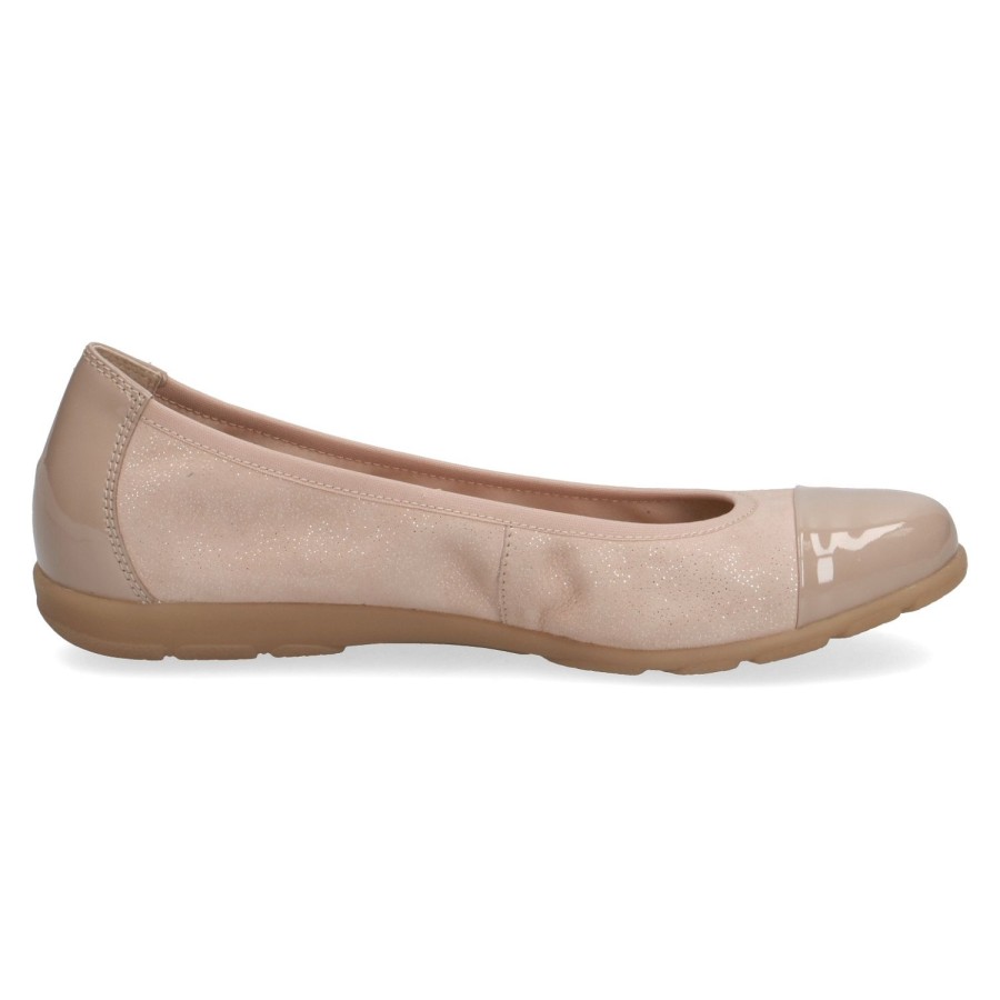 Femme Caprice | Caprice Ballerines 22152 Beige