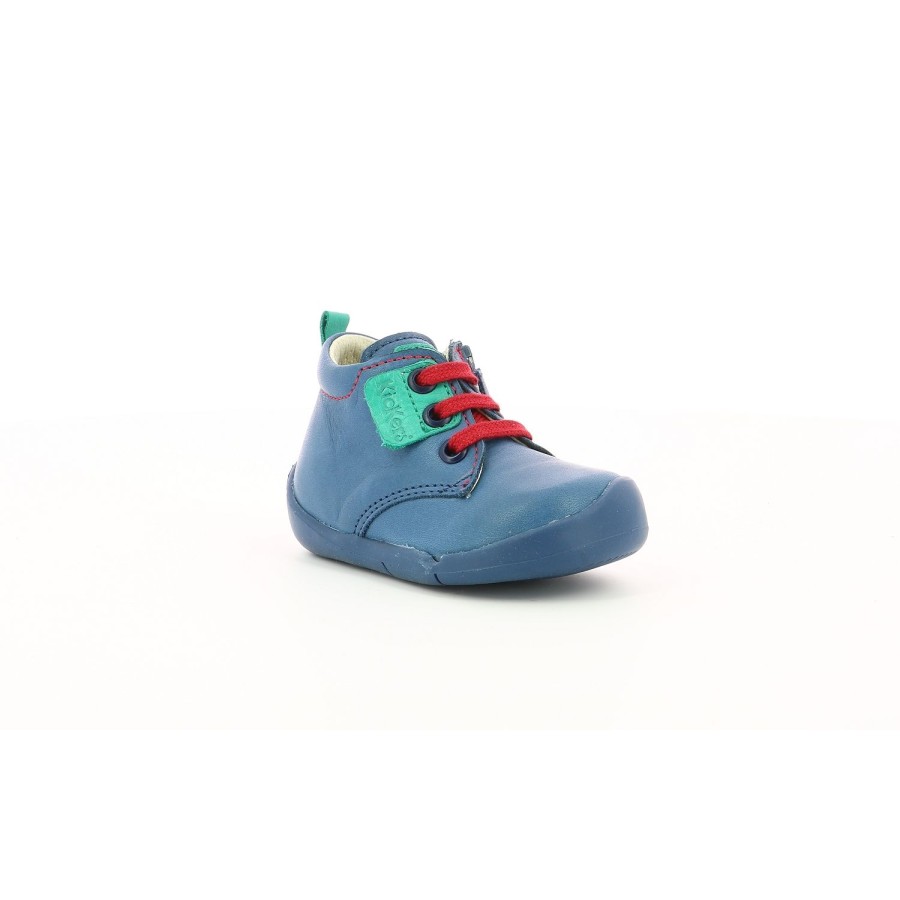 Enfant Kickers Premiers Pas | Kickers Premiers Pas Wazzap Bleu