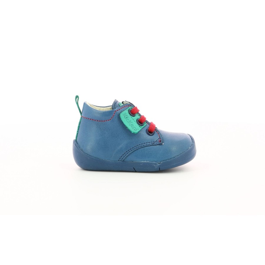 Enfant Kickers Premiers Pas | Kickers Premiers Pas Wazzap Bleu