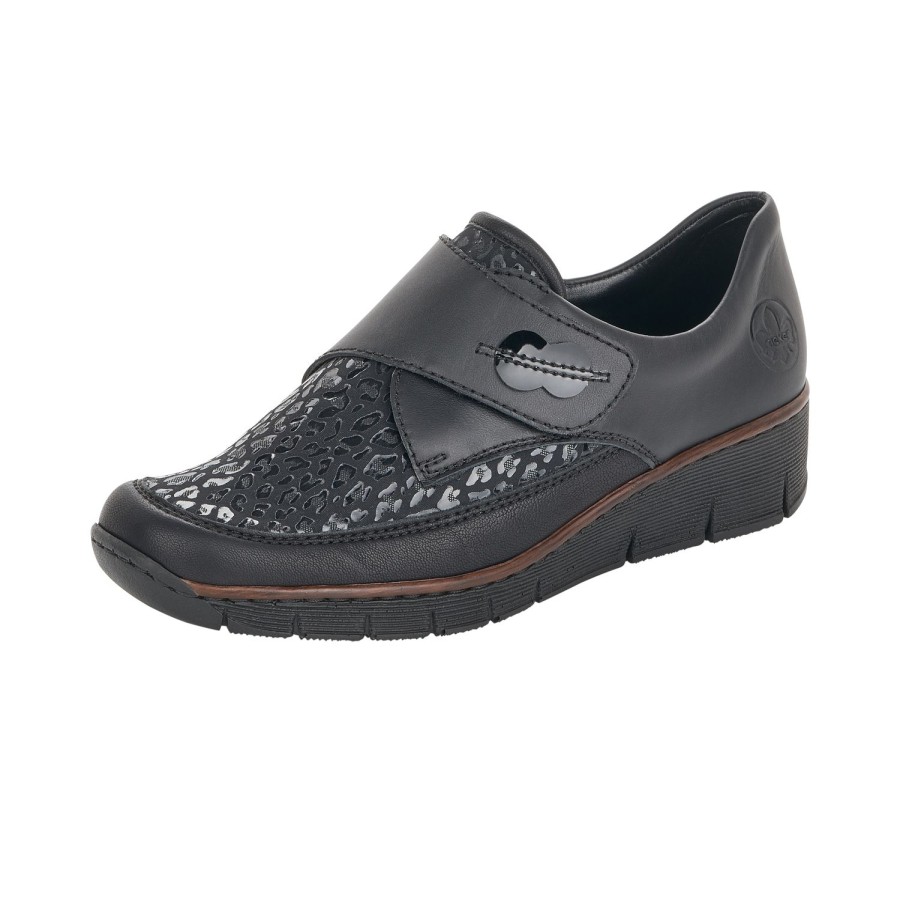 Femme Rieker | Rieker Mocassins 537C0 00 Noir