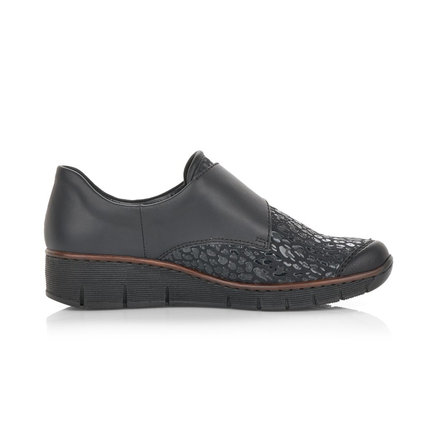 Femme Rieker | Rieker Mocassins 537C0 00 Noir