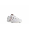 Enfant Geox Baskets | Geox Baskets Et Sneakers J16Euf Blanc Rose