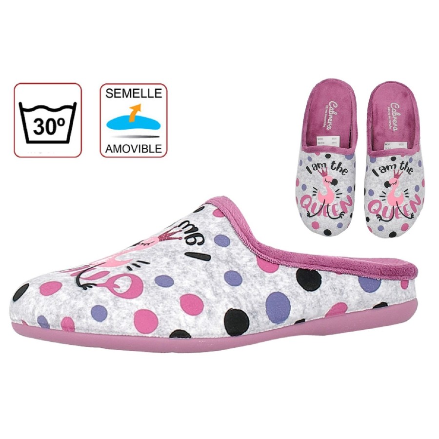 Femme Cabrera | Cabrera Chaussons Ca 3020 Multicouleurs