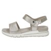 Femme Caprice | Caprice Nu Pieds Sandales 28751 20 Argent