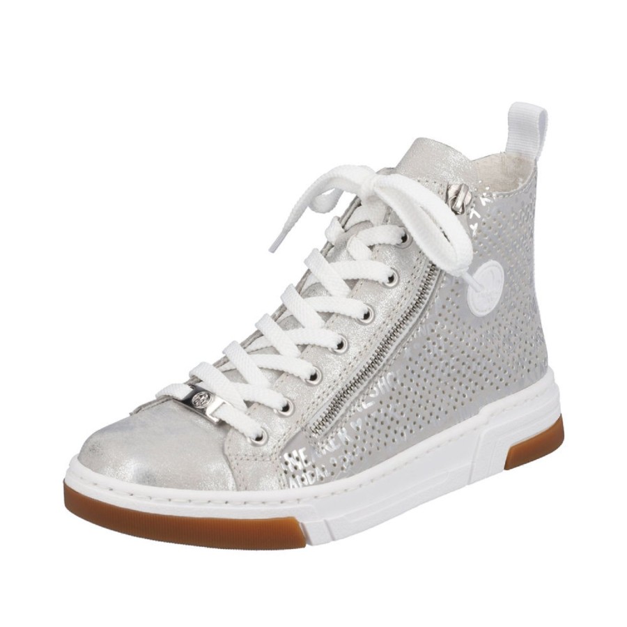 Femme Rieker | Rieker Baskets N3945 Argent