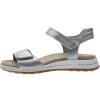 Femme Ara | Ara Nu Pieds Sandales 34828 14 Argent