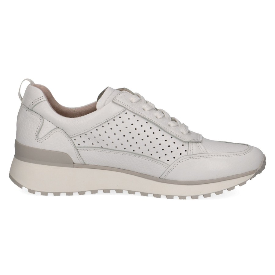 Femme Caprice | Caprice Chaussures A Lacets 23500 42 Blanc