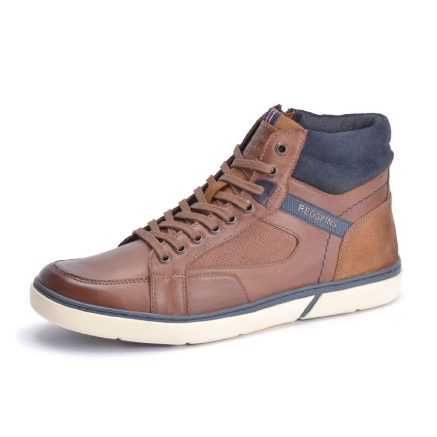 Homme Redskins | Redskins Chaussures A Lacets Zouk Marron