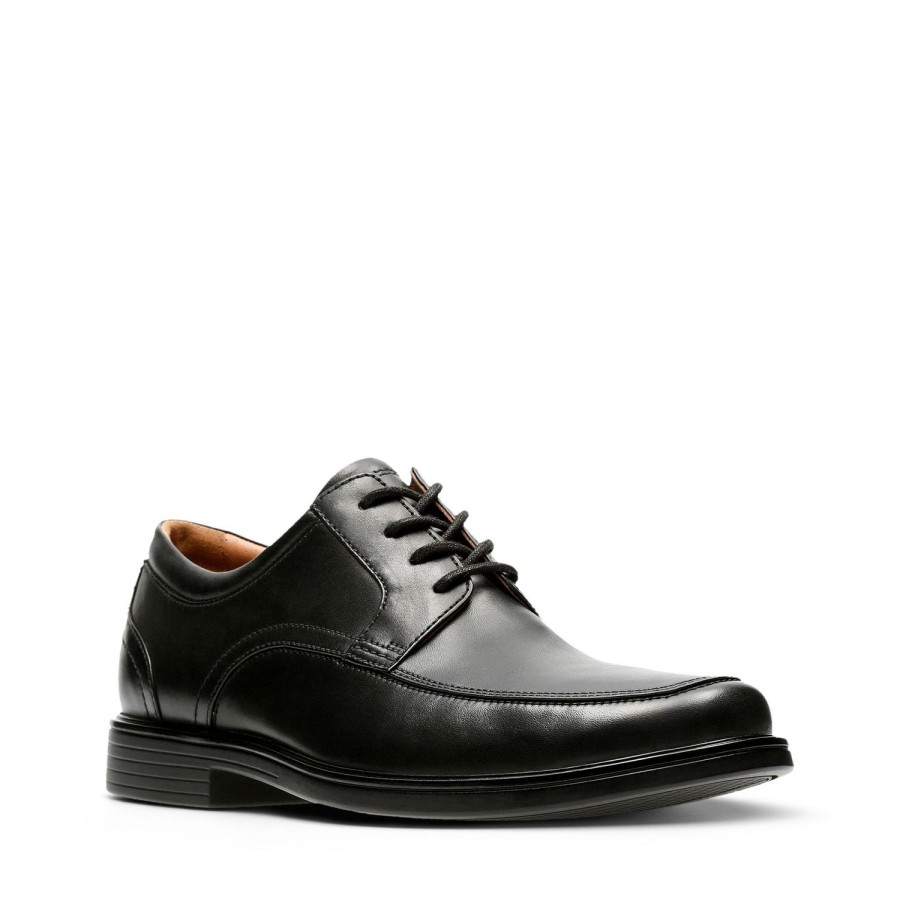 Homme Clarks | Clarks Derbies Un Aldrick Park Noir