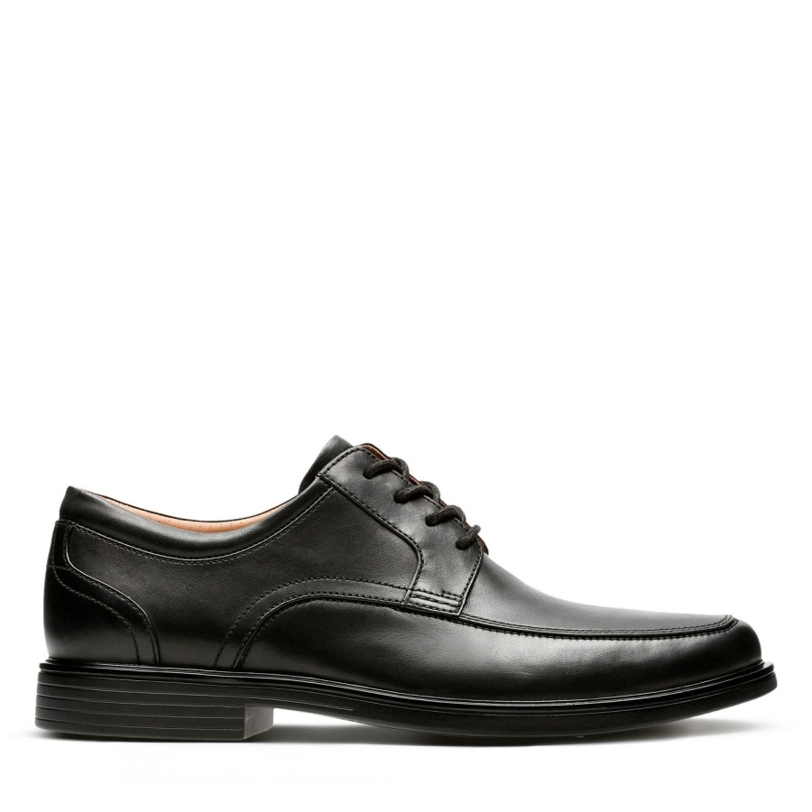 Homme Clarks | Clarks Derbies Un Aldrick Park Noir