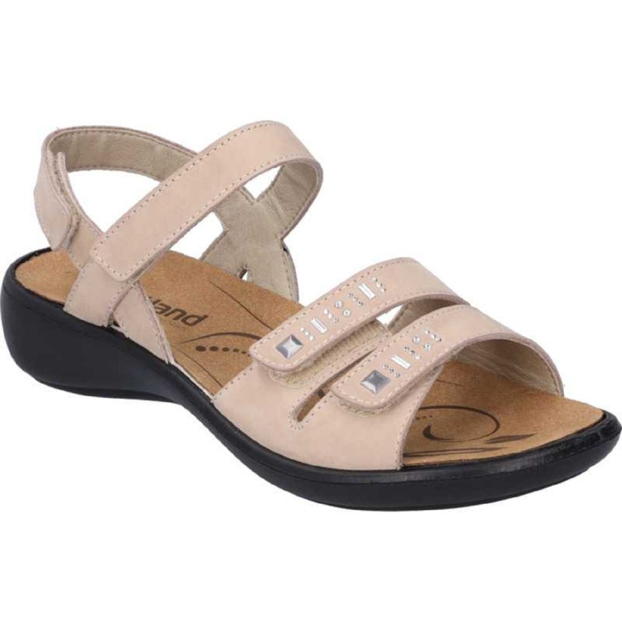 Femme Westland | Westland Nu Pieds Sandales 16786 Beige