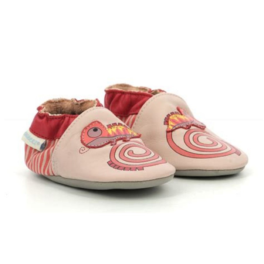 Enfant Robeez Chaussons | Robeez Chaussons Cameo Color Rose