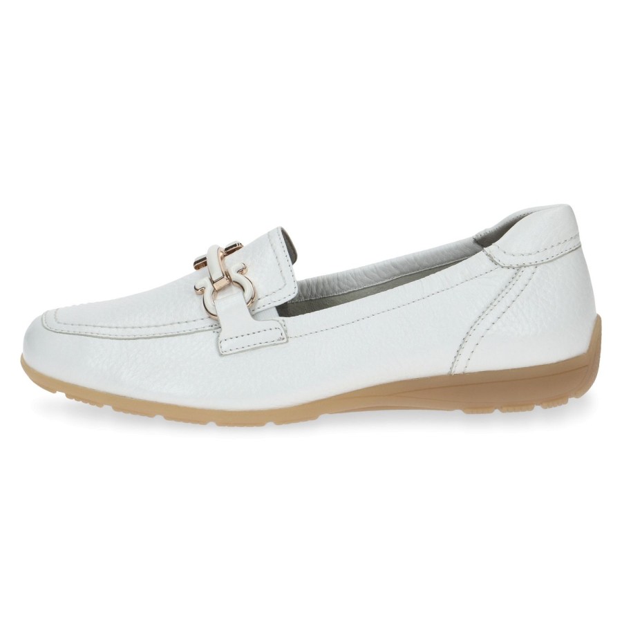 Femme Caprice | Caprice Mocassins 24654 20 Blanc