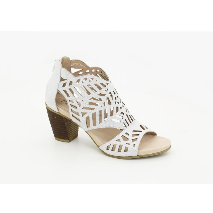 Femme Fugitive | Fugitive Nu Pieds Sandales Delfe Argent