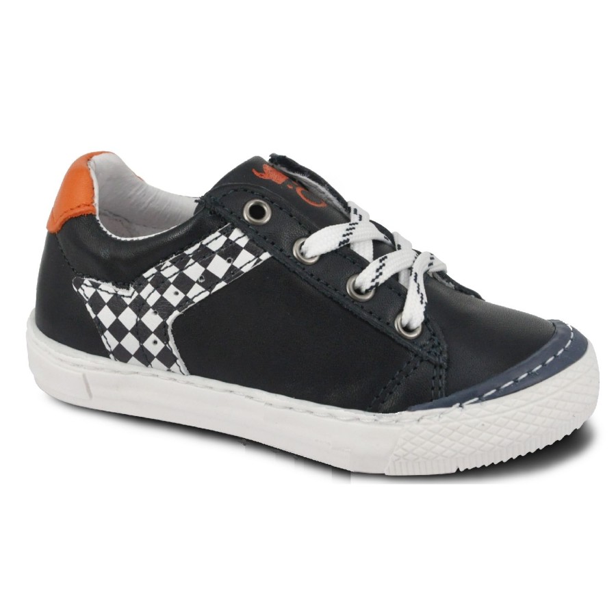 Enfant Norvik Baskets | Norvik Baskets Et Sneakers Miro Marine