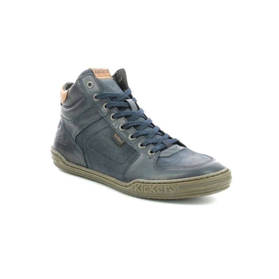 Homme Kickers | Kickers Sneakers Junglehigh Marine