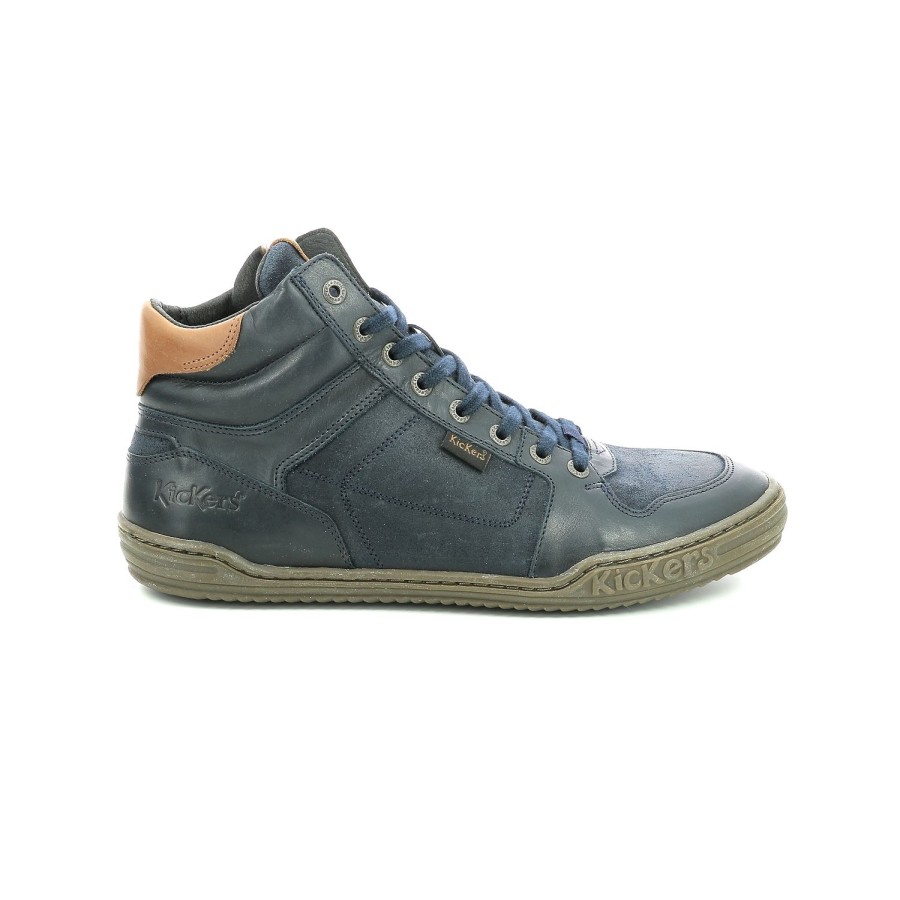 Homme Kickers | Kickers Sneakers Junglehigh Marine