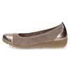 Femme Caprice | Caprice Ballerines 22103 20 Taupe