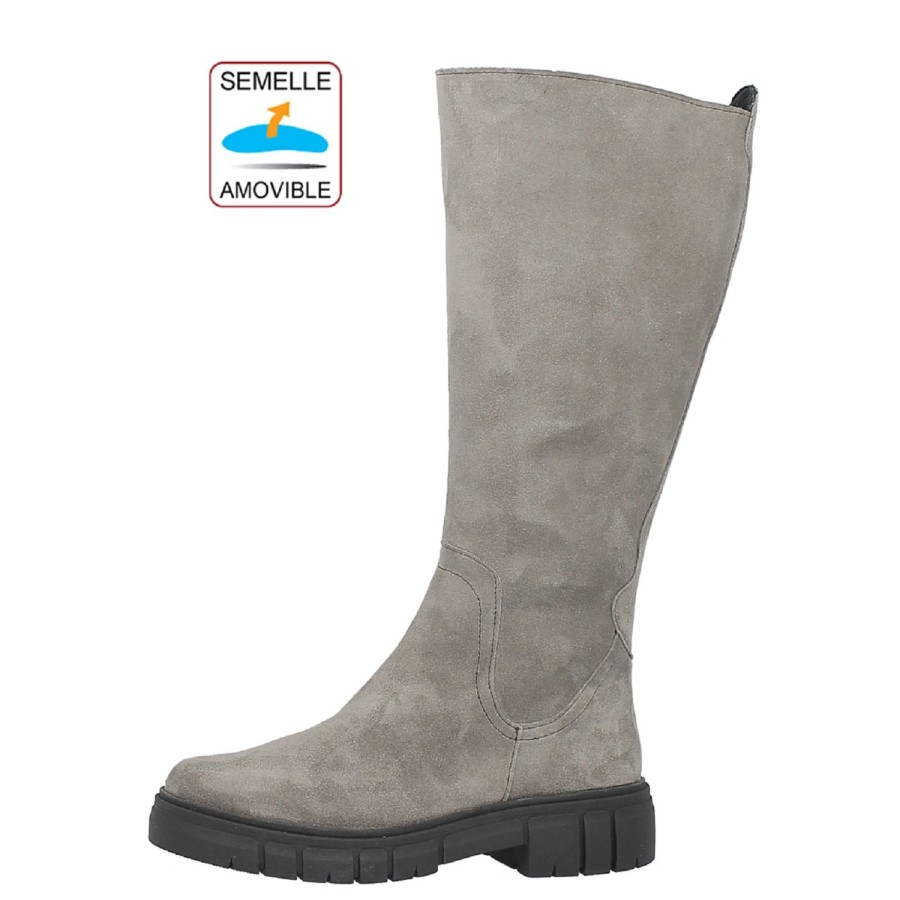 Femme Medi loi | Medi Loi Bottes Paige 20 Taupe