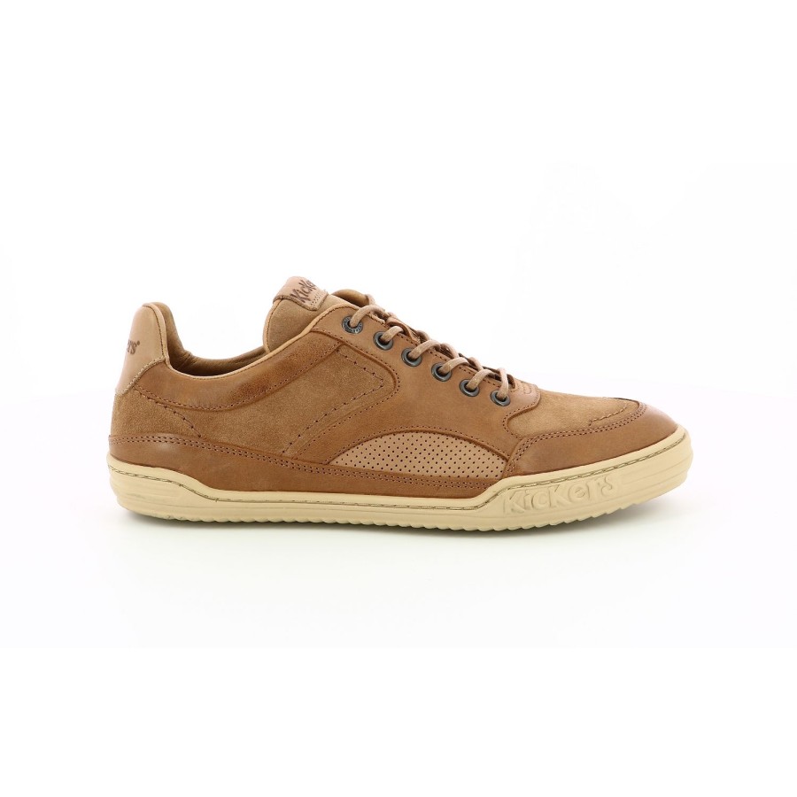 Homme Kickers | Kickers Sneakers Jirk Marron