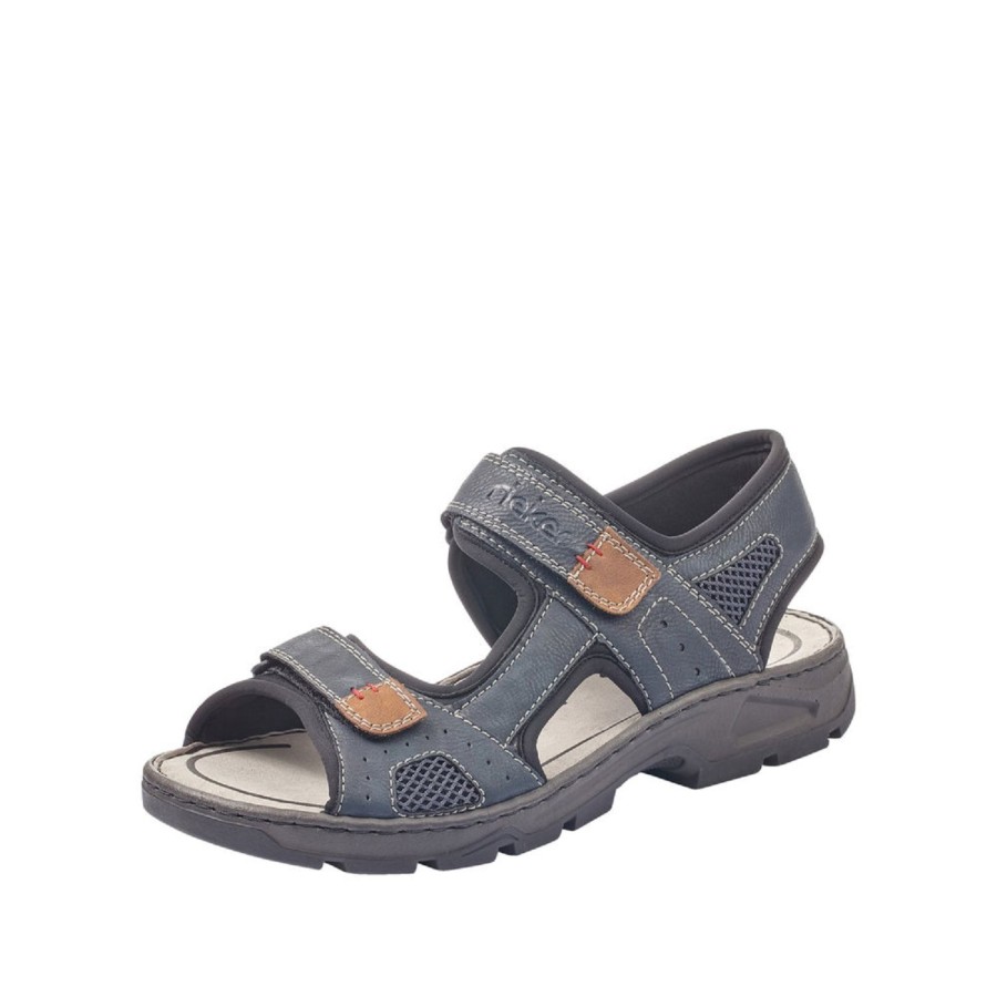 Homme Rieker | Rieker Nu Pieds Et Sandales 26156 Marron