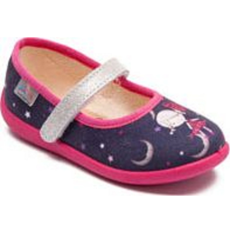 Enfant Bellamy Chaussons | Bellamy Chaussons 783 Miss Twins Marine