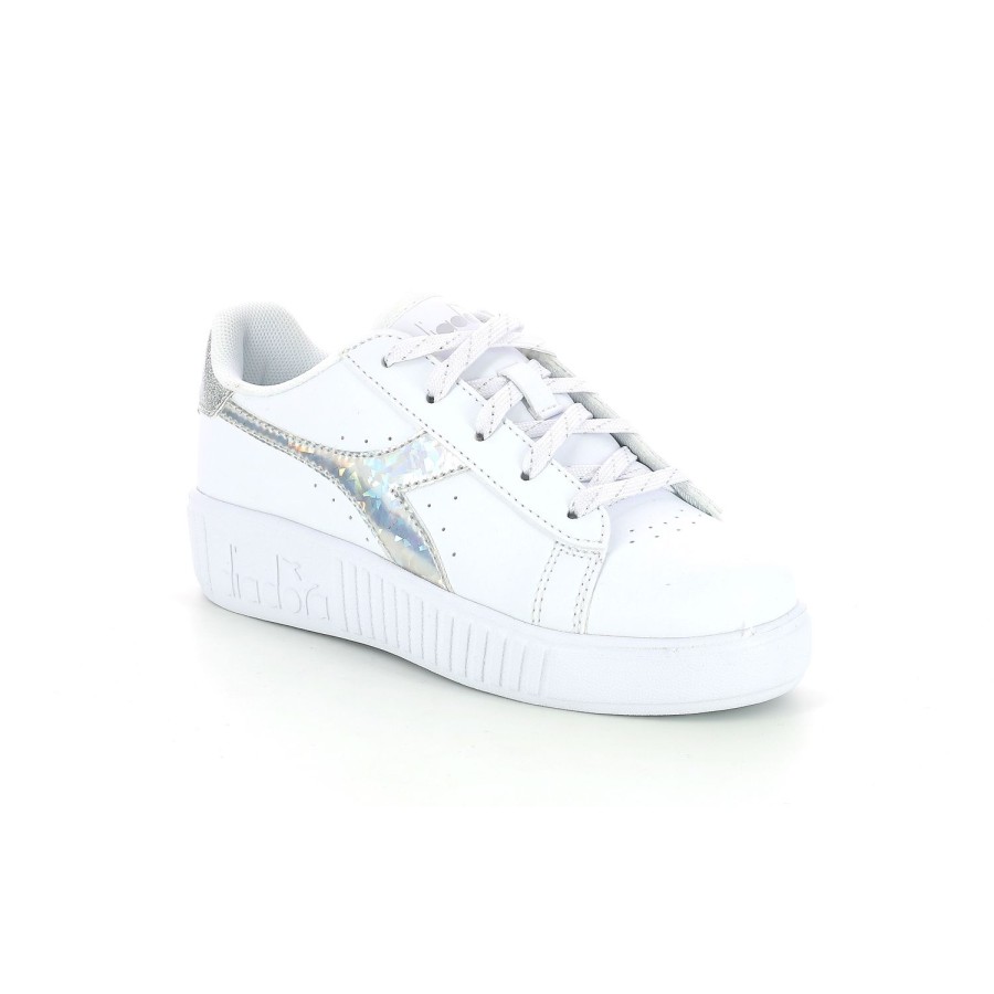 Enfant Diadora Baskets | Diadora Baskets Et Sneakers Game Step Diamo Blanc