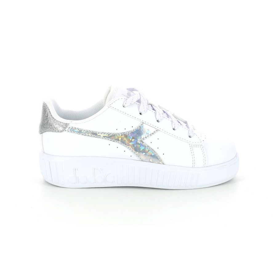 Enfant Diadora Baskets | Diadora Baskets Et Sneakers Game Step Diamo Blanc