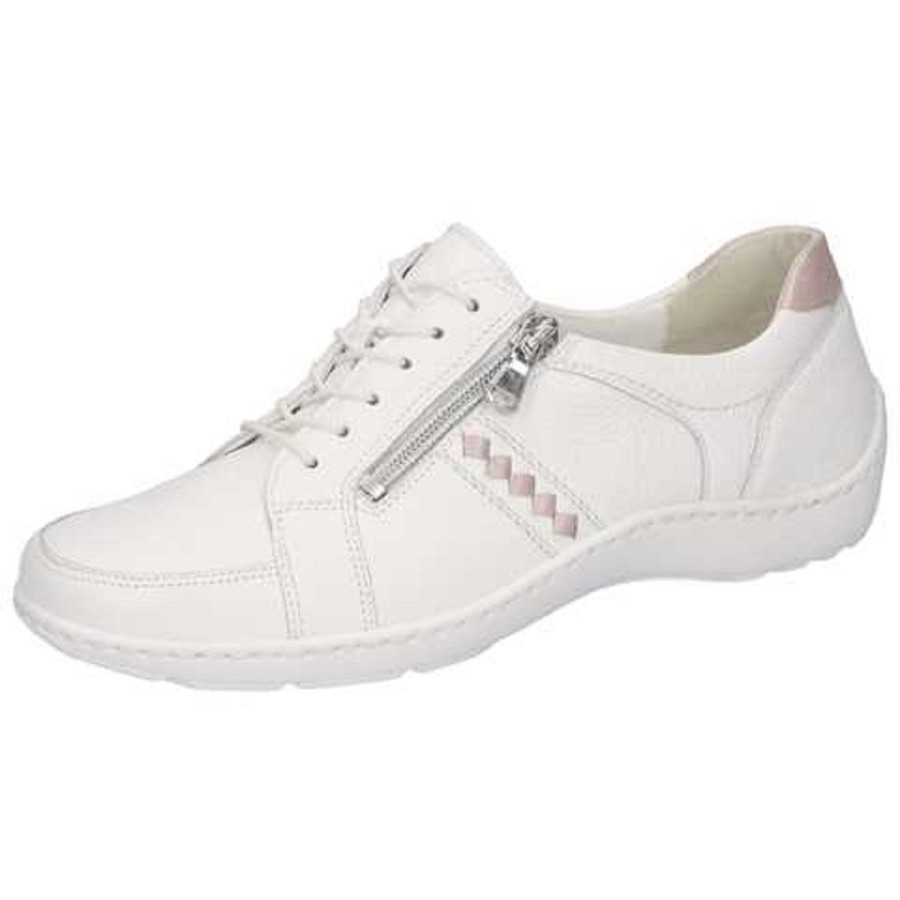 Femme Waldlaufer | Waldlaufer Chaussures A Lacets 208 589 Blanc