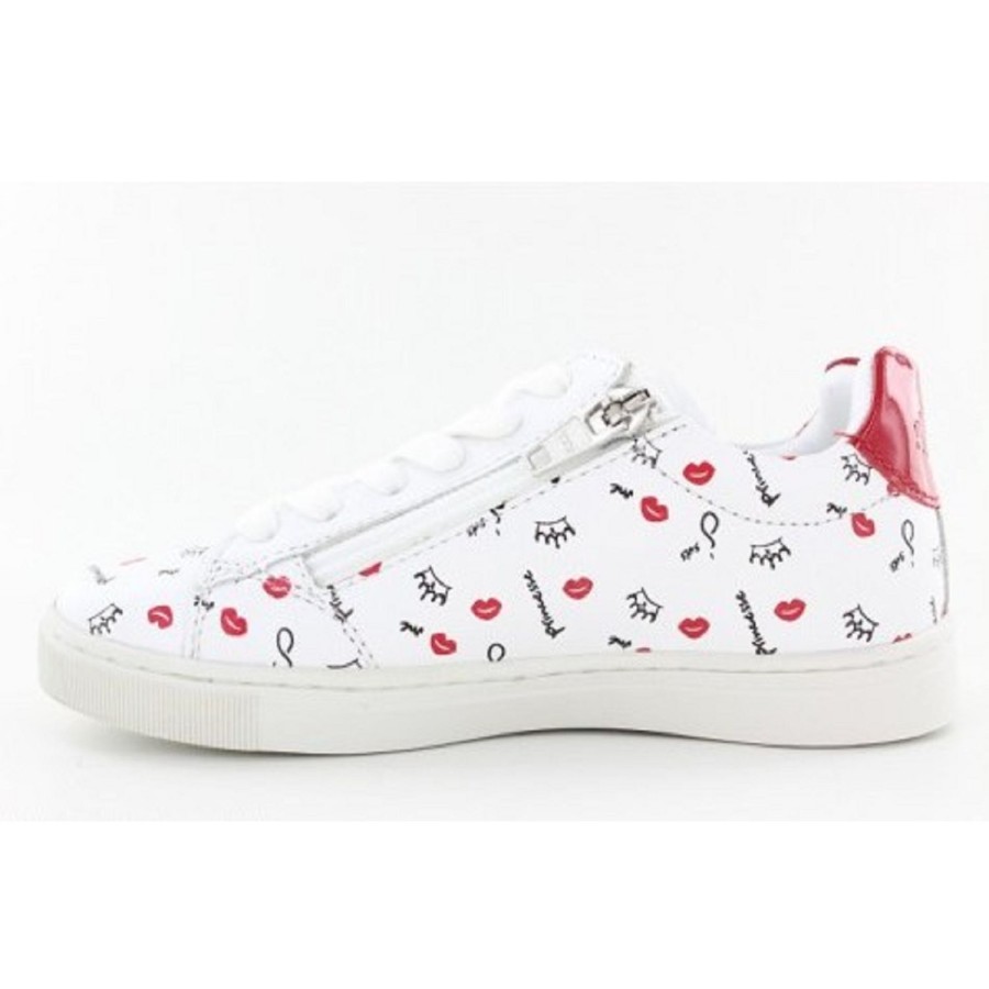 Enfant Palladium Baskets | Palladium Baskets Et Sneakers Vicking 02 Blanc