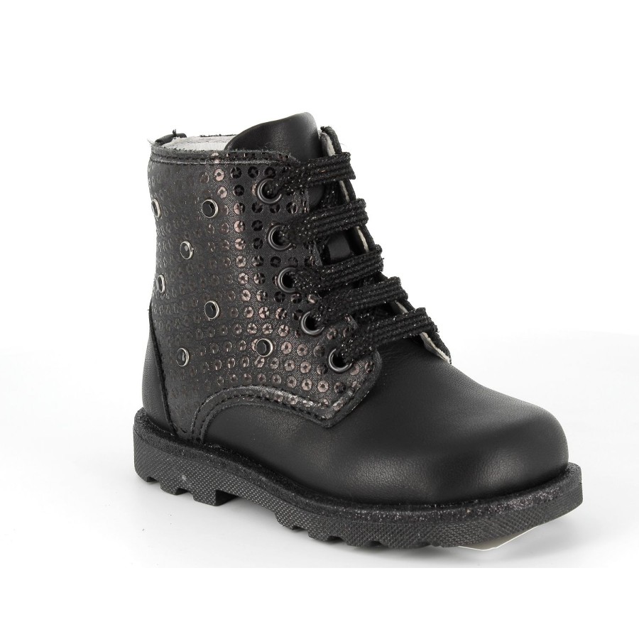 Enfant Primigi Bottines | Primigi Bottines 84160 Noir