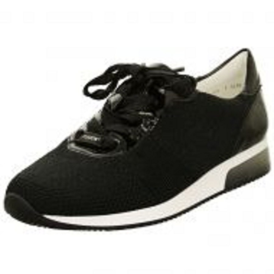 Femme Ara | Ara Baskets 24069 05 Lissabon Noir