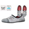 Femme Cabrera | Cabrera Chaussons Ca 3013 Genial Gris