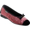 Femme Semelflex | Semelflex Chaussons Dune Rouge