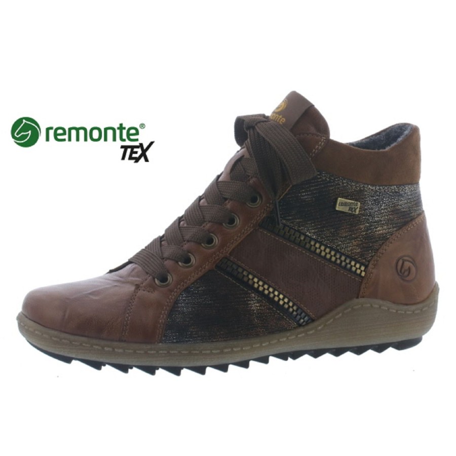 Femme Remonte | Remonte Boots R148022 Marron