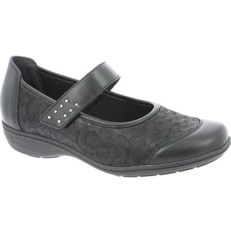 Femme Artika | Artika Ballerines Interibe Noir