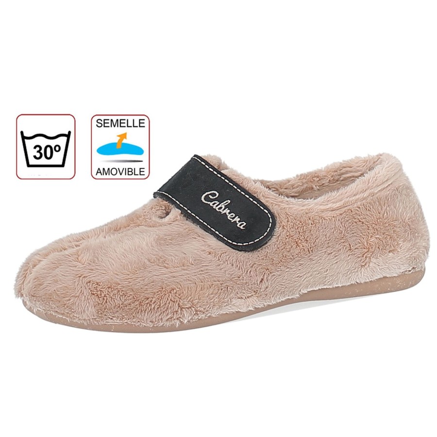 Femme Cabrera | Cabrera Chaussons Ca 3003 Rose