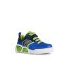 Enfant Geox Baskets | Geox Baskets Et Sneakers J35Gva Bleu Multicouleurs