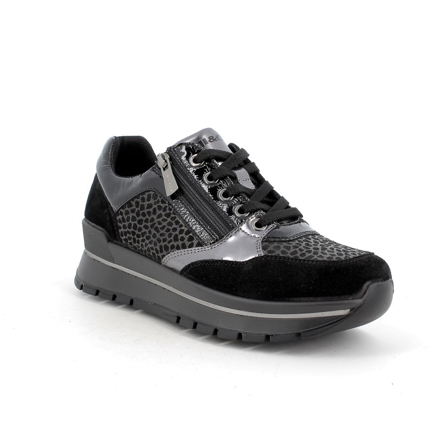 Femme Enval | Enval Baskets 8175 Noir