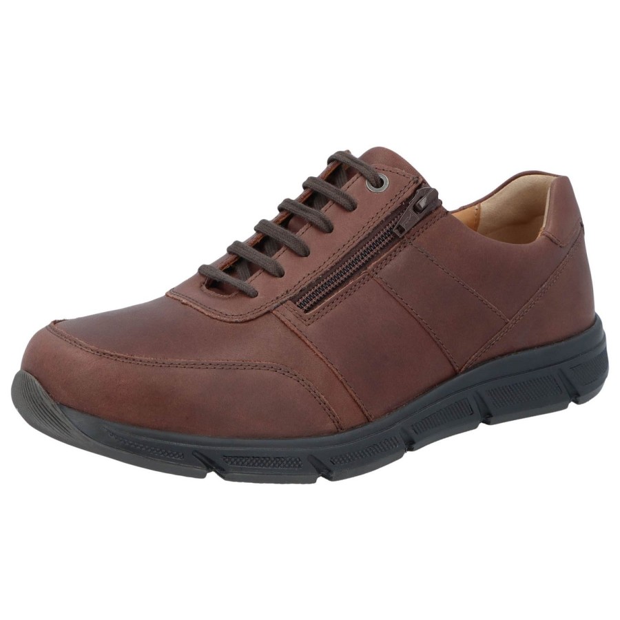 Homme Solidus | Solidus Chaussures A Lacets 67000 30309 Marron