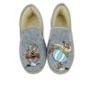 Femme Maison de l espadrille | Maison De L Espadrille Chaussons Chausson Asterix Gris