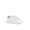 Enfant Geox Baskets | Geox Baskets Et Sneakers J25Gca Blanc Rose