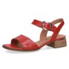 Femme Caprice | Caprice Nu Pieds Sandales 28207 Rouge